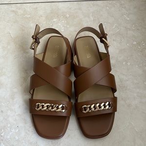 ❤️❤️❤️NWT MICHAEL KORS “SHAWNA” CHAIN SANDAL